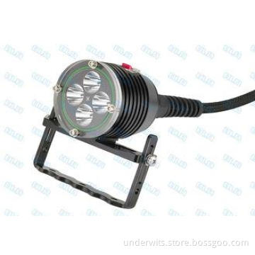 4000 Lumens LED CREE DH40 dive rite canister light with Typ